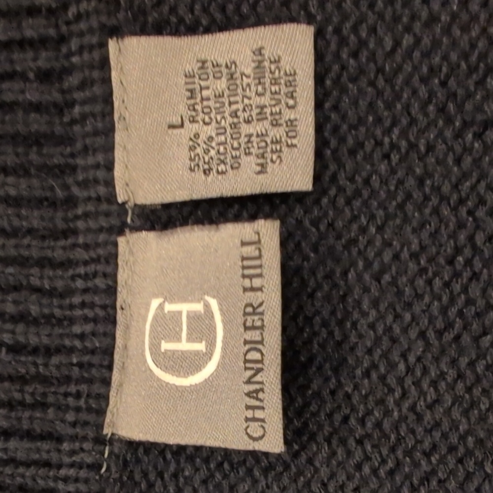 Women's vintage Chandler Hill sweater vest size L - Picture 2 of 3